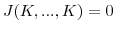  J(K,...,K)=0