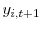  y_{i,t+1}