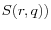 S(r,q))