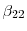  \beta_{22}
