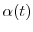  \alpha(t)