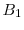  B_{1}