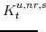 \displaystyle K^{u,nr,s}_{t}\!\!\!\!