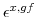  \epsilon^{x,gf}