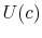 \displaystyle U(c)