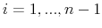  i=1,...,n-1