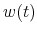  w(t)
