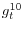g_t^{10} 
