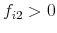 f_{i2} > 0