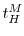 t_H^M