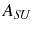  A_{SU}