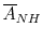  \overline {A}_{NH}