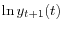  \ln y_{t+1}(t)