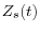  Z_{s}(t)