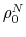  \rho_0^N