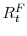  R_{t}^{F}