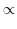 \displaystyle \propto
