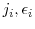  j_i, \epsilon_i