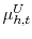 \mu_{h,t}^U