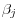 \beta_j