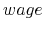  wage