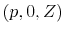  (p,0,Z)