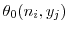  \theta_{0}(n_{i},y_{j})