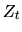 $ Z_{t}$