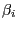 $ \beta_{i}$
