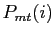 $ P_{mt}(i)$
