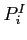 $P_{i}^{I}$