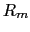  R_{m}