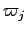 LaTex Encoded Math: \displaystyle \varpi_{j}
