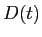  D(t)