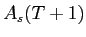 LaTex Encoded Math: \displaystyle A_{s}(T+1)