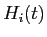 $ H_{i}(t)$