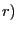 r)