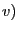 v)