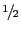 \raise.5ex\hbox{$\scriptstyle 1$}\kern-.1em/ \kern-.15em\lower.25ex\hbox{$\scriptstyle 2$} 