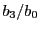 b_3/b_{0}