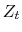  Z_t