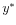  % y^{\ast }