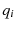  q_{i}
