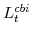  L^{cbi}_{t}