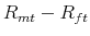  R_{mt}-R_{ft}