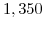  1,350
