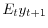  E_{t}y _{t+1}