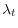  \lambda _{t}