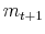  m_{t+1}