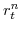  r^{n}_{t}